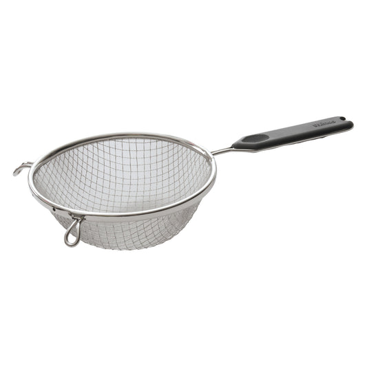 6-1/4" Double Fine Mesh Strainer with Plastic Handle