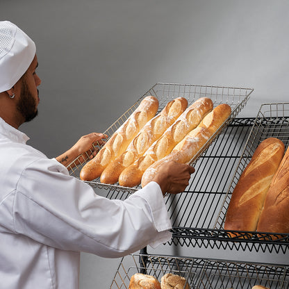 DB-2616 - Bagel / Pastry Basket, 26" x 16" x 2", Wire