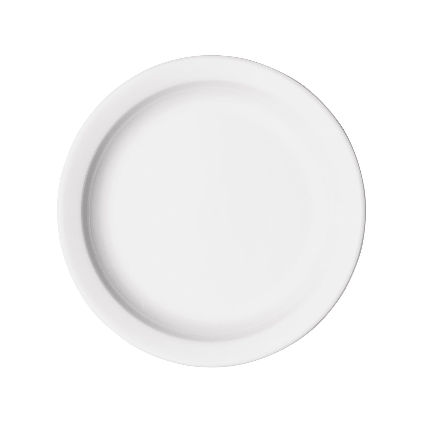 BPR-825NR - Birkhall Plate with Narrow Rim, 8-1/4" dia, White Porcelain, 36 Pieces/Case