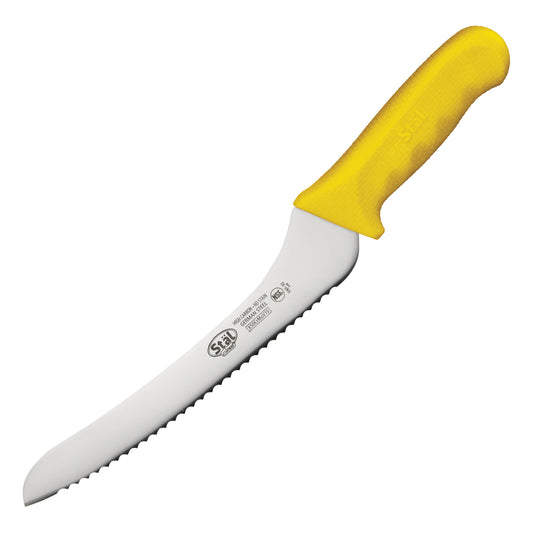 Stäl 9" Offset Utility/Bread Knife - Yellow