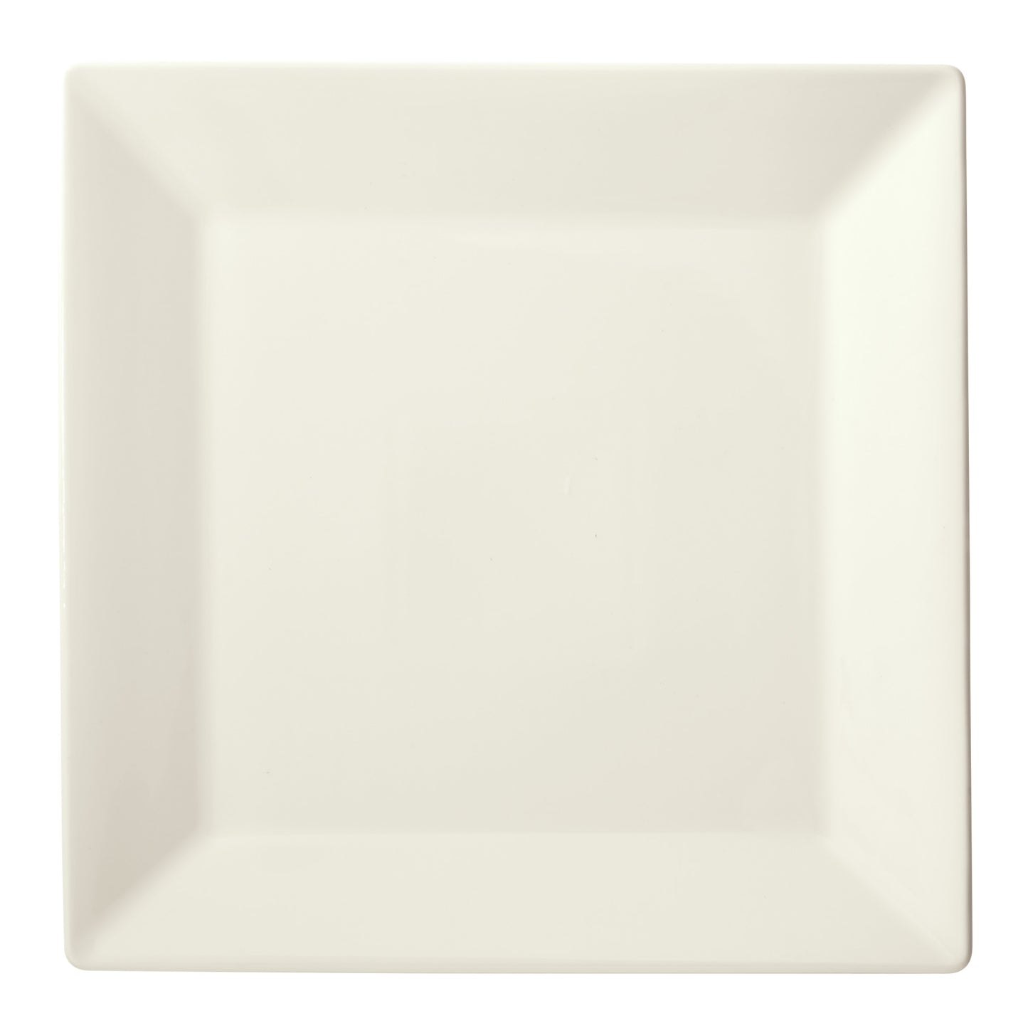 RPS-12-AW - Royalsquare Porcelain Square Plate, 12"L x 12"W x 1"H - American White (12 Pieces/Case)