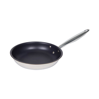 TGFP-7PR - TRI-GEN, 7" Fry Pan, Pro-Release Non-Stick, Tri-ply, Induction Ready, 18/8 SS, NSF, PFAS-Free