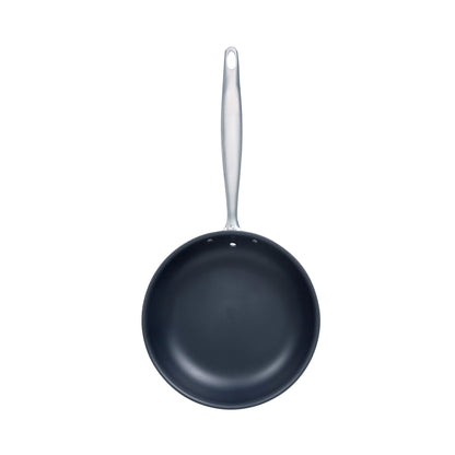 TGFP-8PR - TRI-GEN, 8" Fry Pan, Pro-Release Non-Stick, Tri-ply, Induction Ready, 18/8 SS, NSF, PFAS-Free