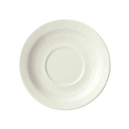 BSR-558NR-AW - Porcelain Narrow Rim Saucer, Porcelain - American White (36 Pieces/Case)