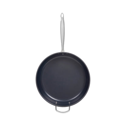 TGFP-14PR - TRI-GEN, 14" Fry Pan, Pro-Release Non-Stick, Tri-ply, Induction Ready, 18/8 SS, NSF, PFAS-Free
