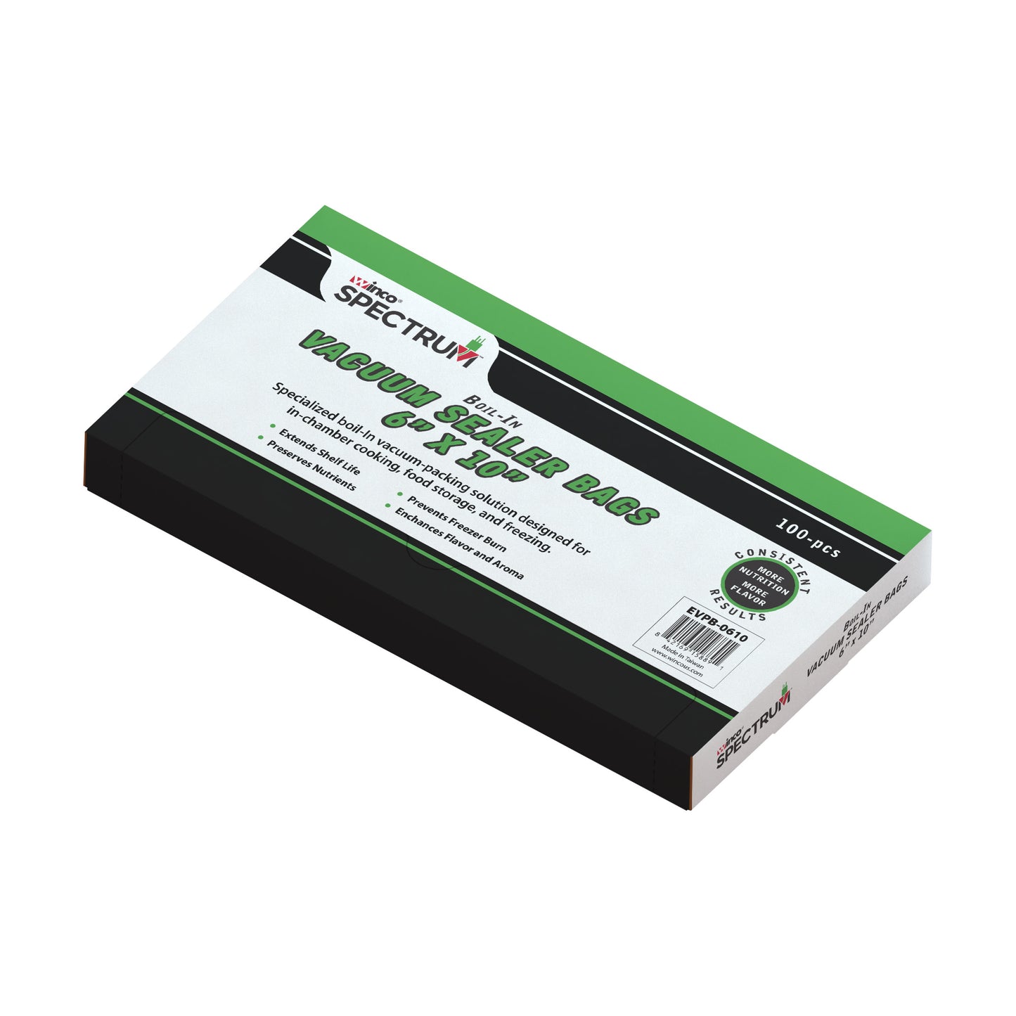 EVPB-0610 - Spectrum Boil-In Vacuum Sealer Bags, 6" x 10" - 100 pieces per pack