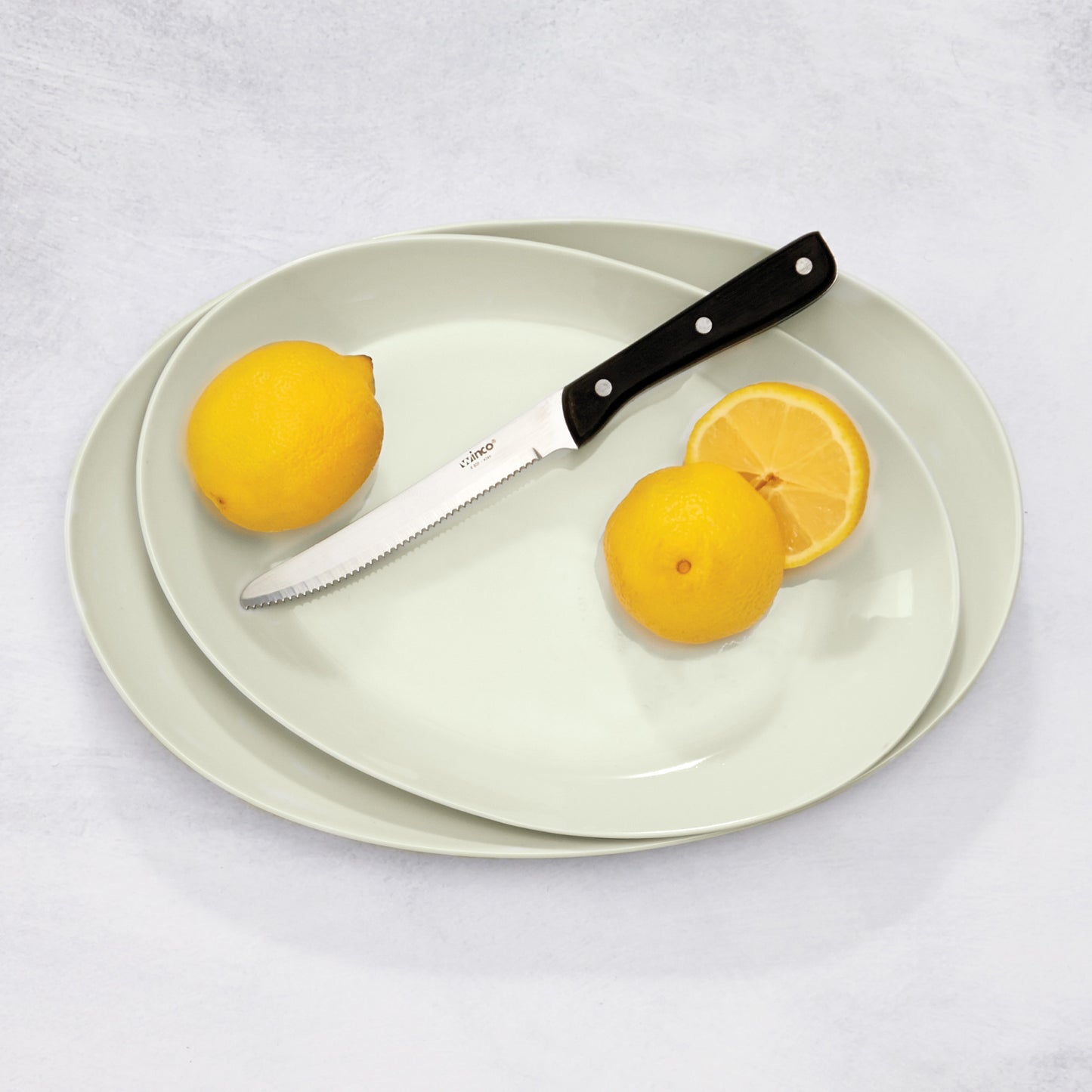 SPO-19-AW - Porcelain Deep Oval Specialty Platter, 19"L x 13-3/4"W x 2-1/4"H (4 Pieces/Case)