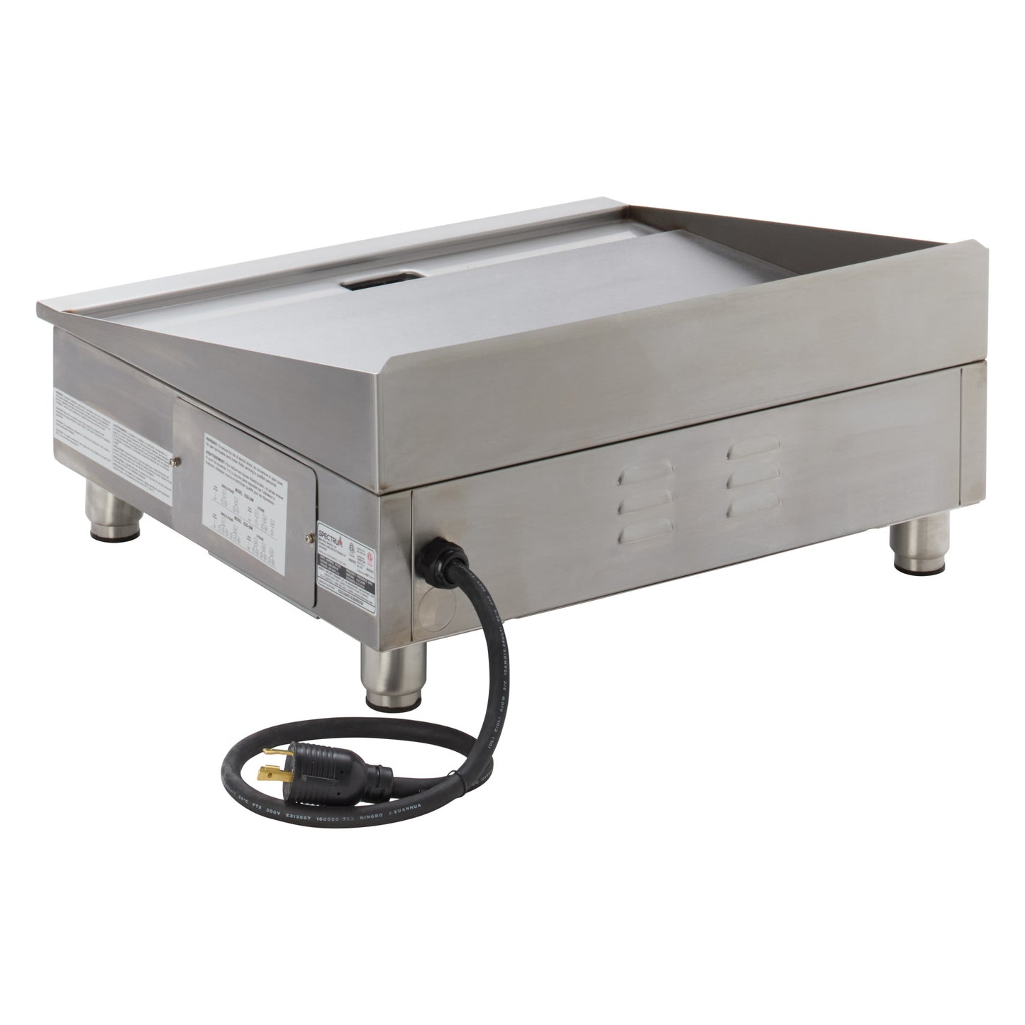 EGD-24M - Spectrum 24" Electric Griddle, Two Heat Zones