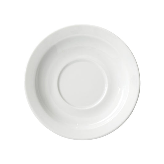 BSR-558NR - Birkhall Saucer with Narrow Rim, 5-5/8" dia, White Porcelain, 36 Pieces/Case