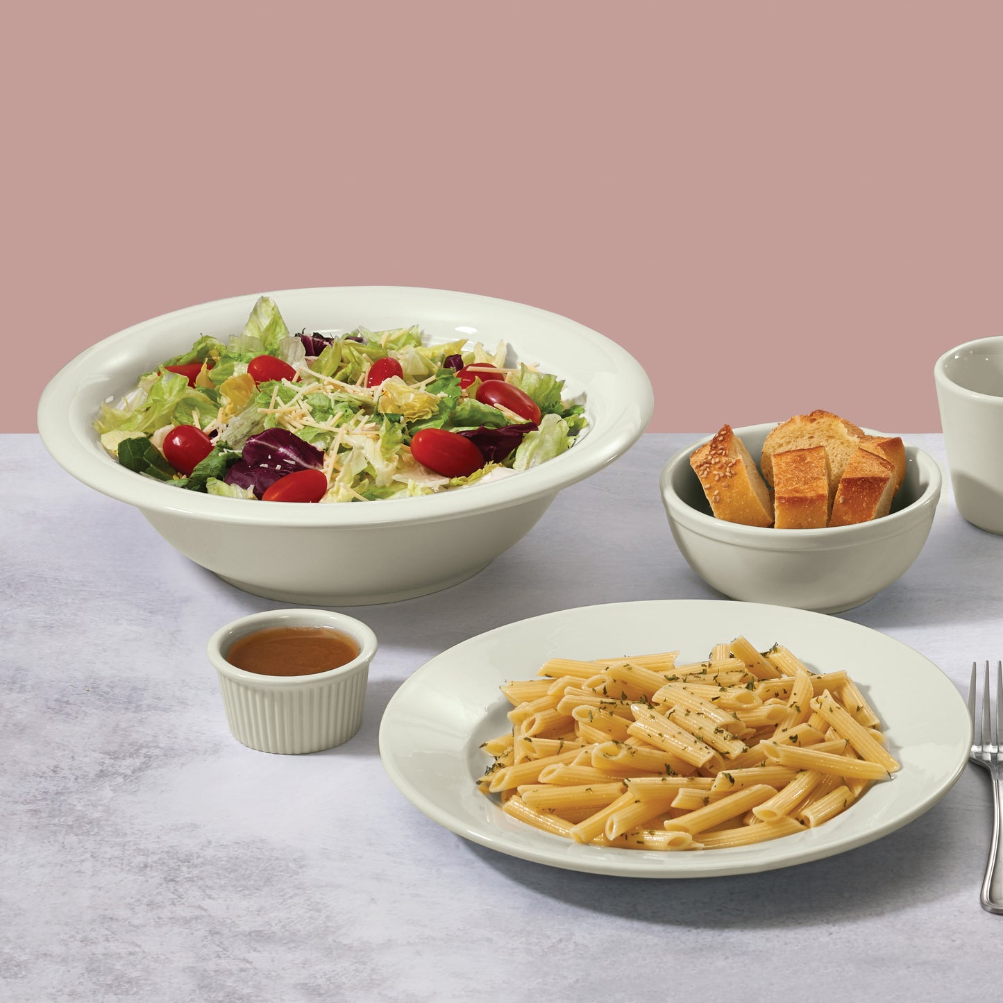 SSB-36-AW - Porcelain Specialty Salad Bowl, 36 oz (12 Pieces/Case)