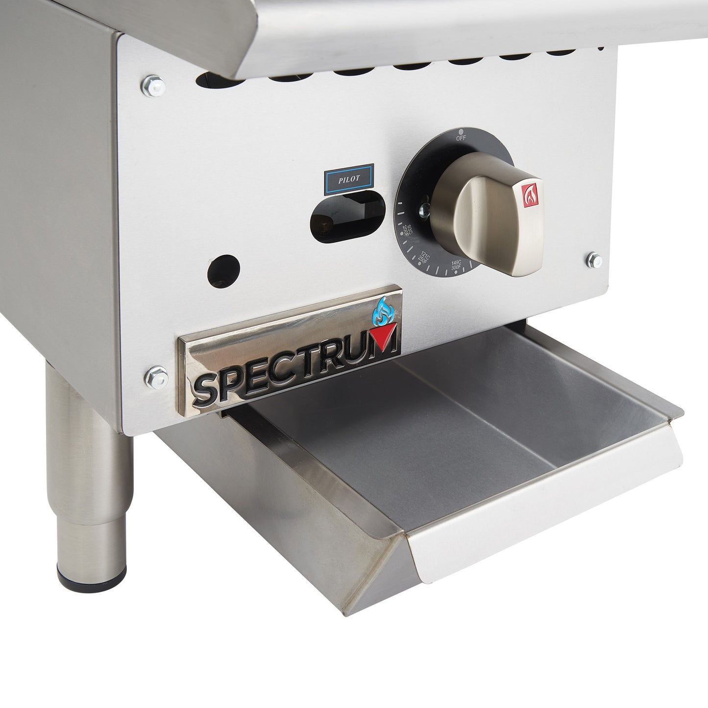 NGGD-12T - Spectrum 12" Natural Gas Griddle with Thermostatic Controls