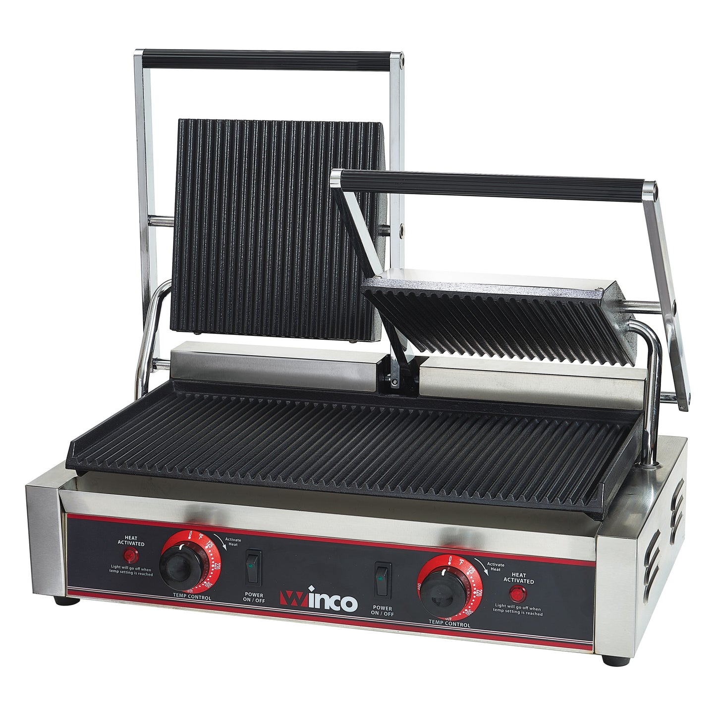 EPG-2 - Double Panini Grill, 19" x 9" Surface