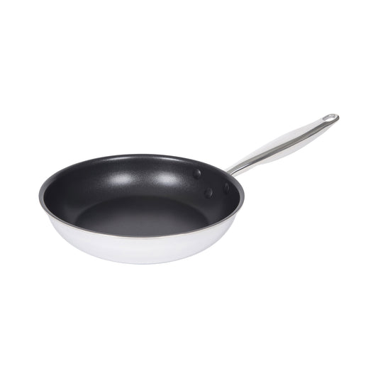 TGFP-8NS - Tri-Gen Tri-Ply Stainless Steel Fry Pan, Non-Stick - 8" Dia