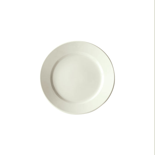 BPR-75RE-AW - Porcelain Rolled Edge Plate, Porcelain - American White (36 Pieces/Case)