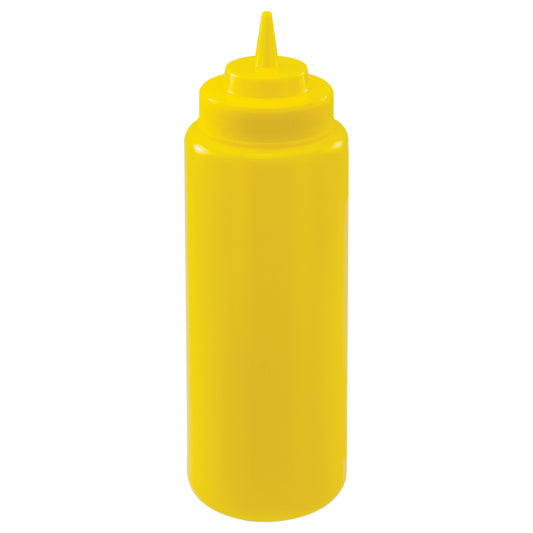 32oz Wide-Mouth Squeeze Bottles - Yellow
