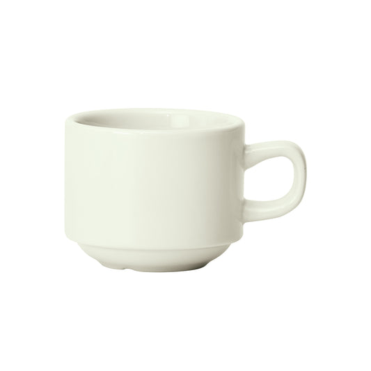 BCC-85-AW - Birkhall Porcelain Coffee Cup, 8-1/2 oz - American White (36 Pieces/Case)