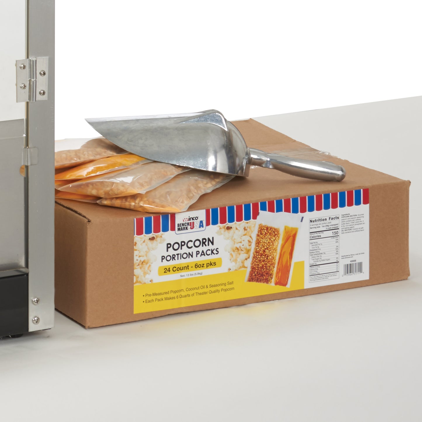 40006 - BenchmarkUSA 6 oz Popcorn Portion Packs – Winco