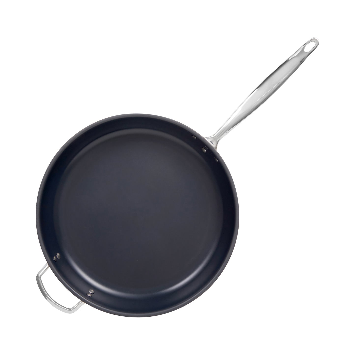 TGFP-14PR - TRI-GEN, 14" Fry Pan, Pro-Release Non-Stick, Tri-ply, Induction Ready, 18/8 SS, NSF, PFAS-Free