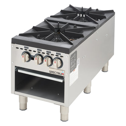 NGSP-2 - Spectrum Stock Pot Stove, Double Grate
