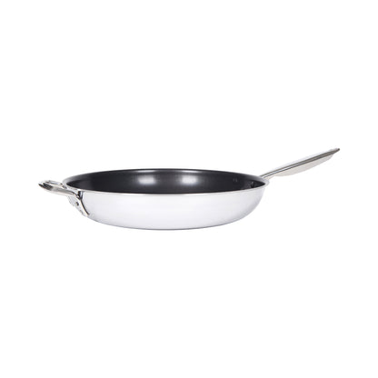 TGFP-14NS - Tri-Gen Tri-Ply Stainless Steel Fry Pan, Non-Stick - 14" Dia