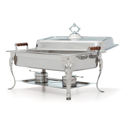 408-1 - Crown Collection 8 Quart Full-Size Chafer, Medium Weight