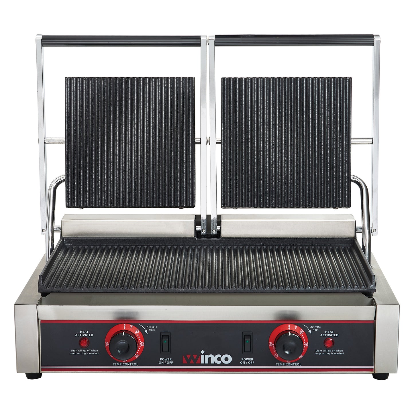 EPG-2 - Double Panini Grill, 19" x 9" Surface