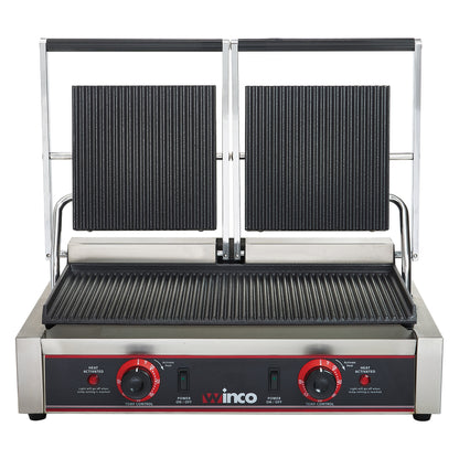 EPG-2 - Double Panini Grill, 19" x 9" Surface