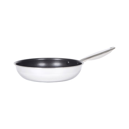 TGFP-8NS - Tri-Gen Tri-Ply Stainless Steel Fry Pan, Non-Stick - 8" Dia