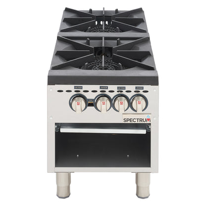 NGSP-2 - Spectrum Stock Pot Stove, Double Grate