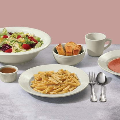 MPB-12-AW - Porcelain Specialty Mediterranean Pasta Bowl, 12 oz - American White (24 Pieces/Case)
