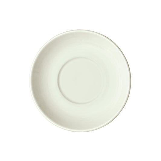 BSC-4-AW - Porcelain Rolled Edge Saucer, Porcelain - American White (36 Pieces/Case)