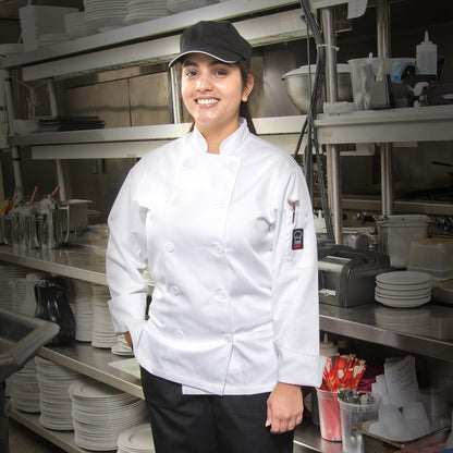 Women's Tapered Fit Chef Jacket