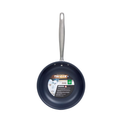 TGFP-7PR - TRI-GEN, 7" Fry Pan, Pro-Release Non-Stick, Tri-ply, Induction Ready, 18/8 SS, NSF, PFAS-Free