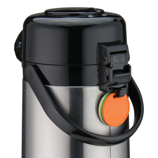 Stainless Steel Lined Airpot, Push Button - 2.5 Liter
