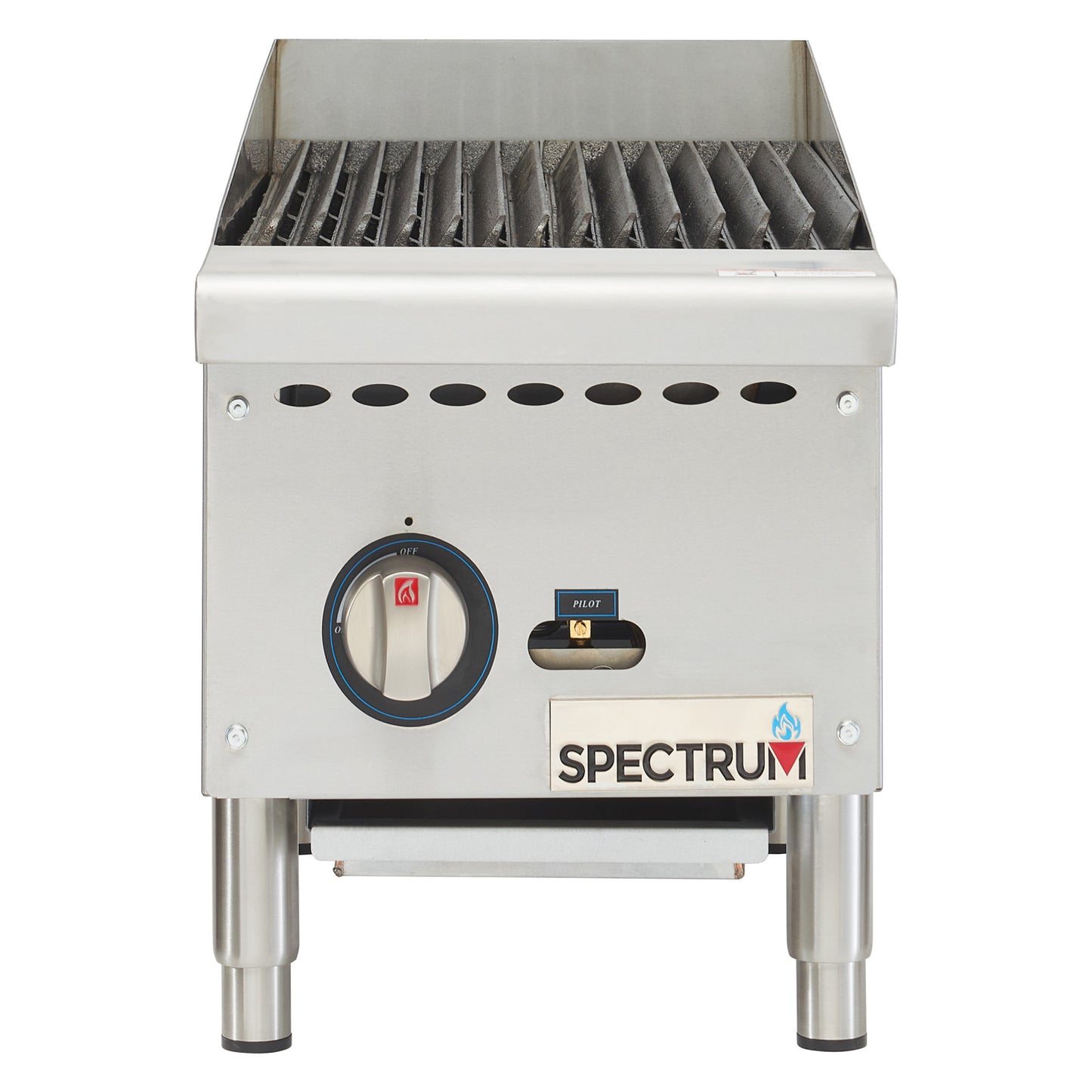 NGCB-12R - Spectrum Gas Charbroiler, 12" Wide, Natural / LP