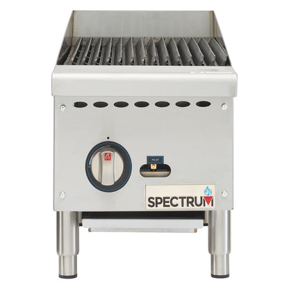 NGCB-12R - Spectrum Gas Charbroiler, 12" Wide, Natural / LP