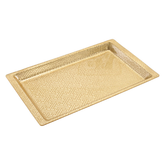 Gold-Tone Acrylic Display Tray