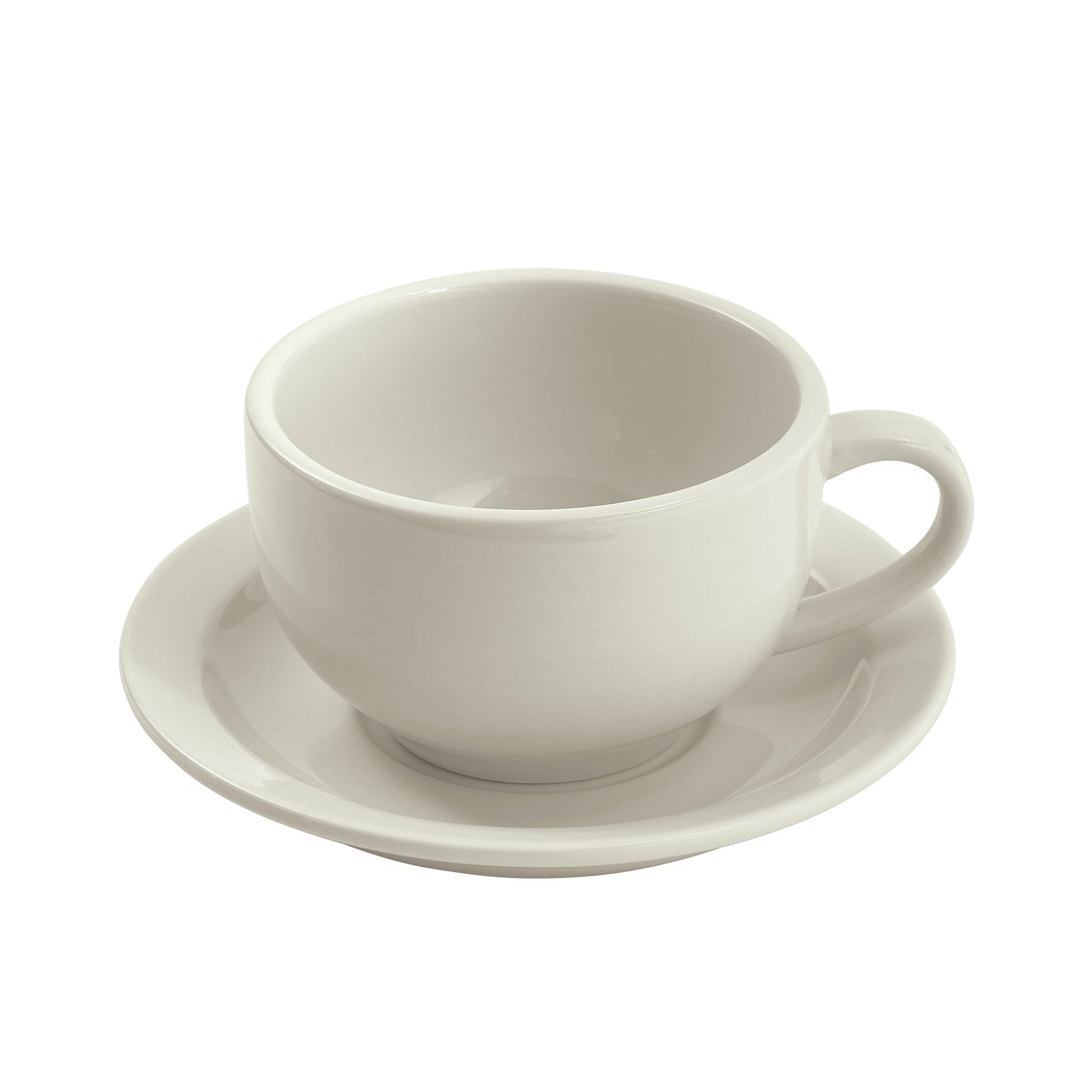 BSR-558NR-AW - Porcelain Narrow Rim Saucer, Porcelain - American White (36 Pieces/Case)