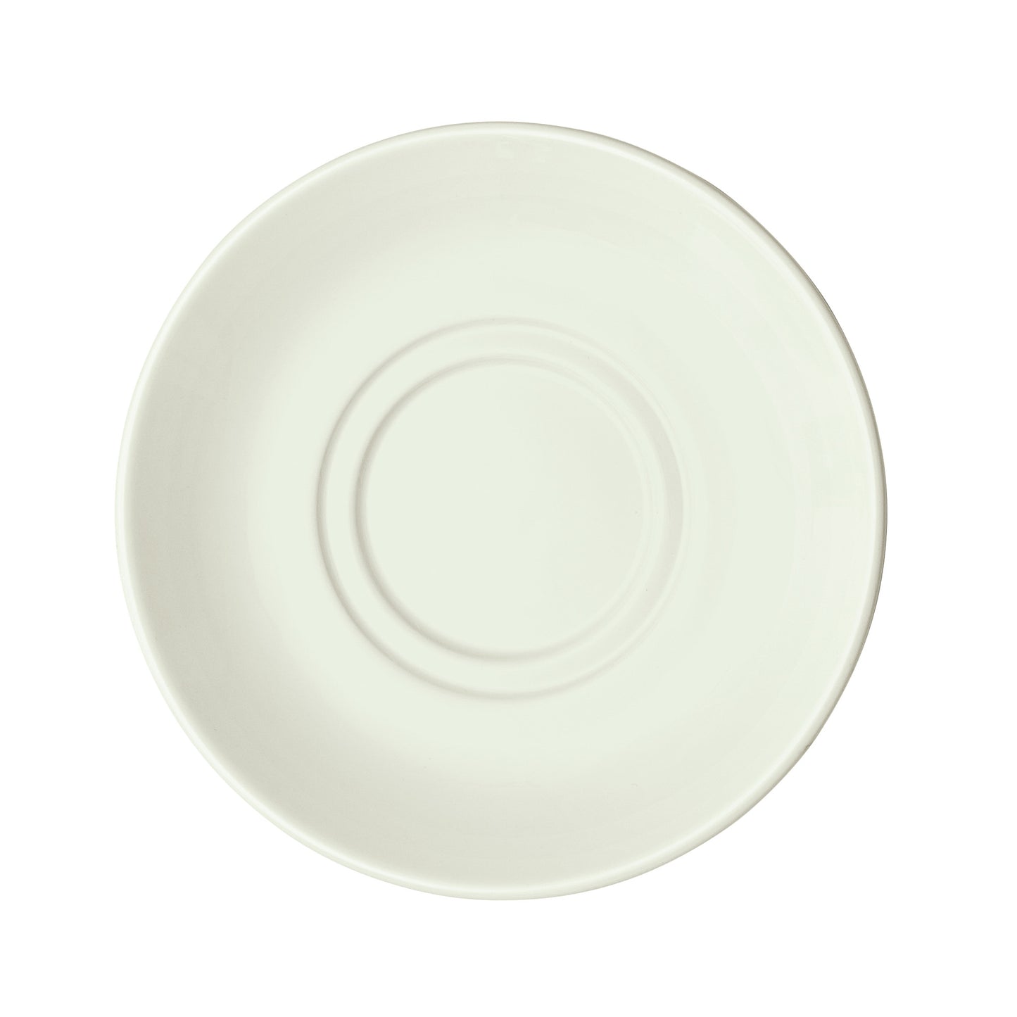 BSC-6RE-AW - Porcelain Rolled Edge Saucer, Porcelain - American White (36 Pieces/Case)
