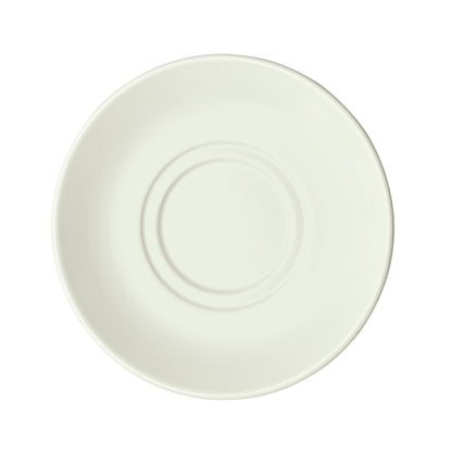 BSC-6RE-AW - Porcelain Rolled Edge Saucer, Porcelain - American White (36 Pieces/Case)