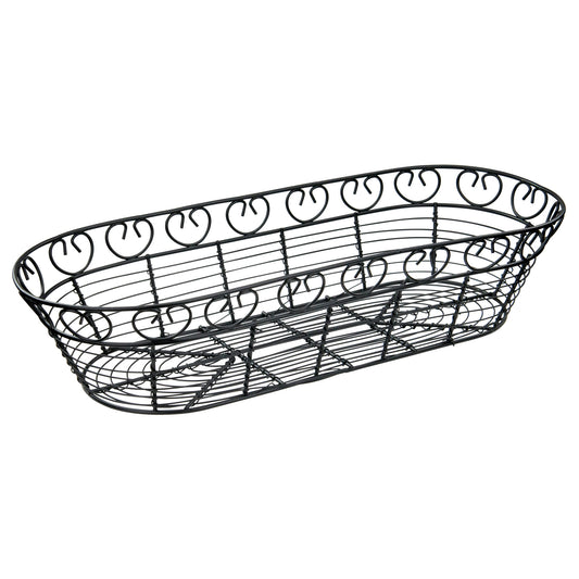15" Long Oval Wire Serving Basket