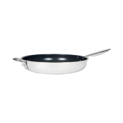 TGFP-14PR - TRI-GEN, 14" Fry Pan, Pro-Release Non-Stick, Tri-ply, Induction Ready, 18/8 SS, NSF, PFAS-Free