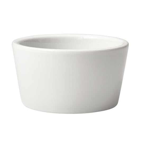 PRR-6 - Plain Ramekin, 6 oz, White Porcelain, 36 Pieces/Case
