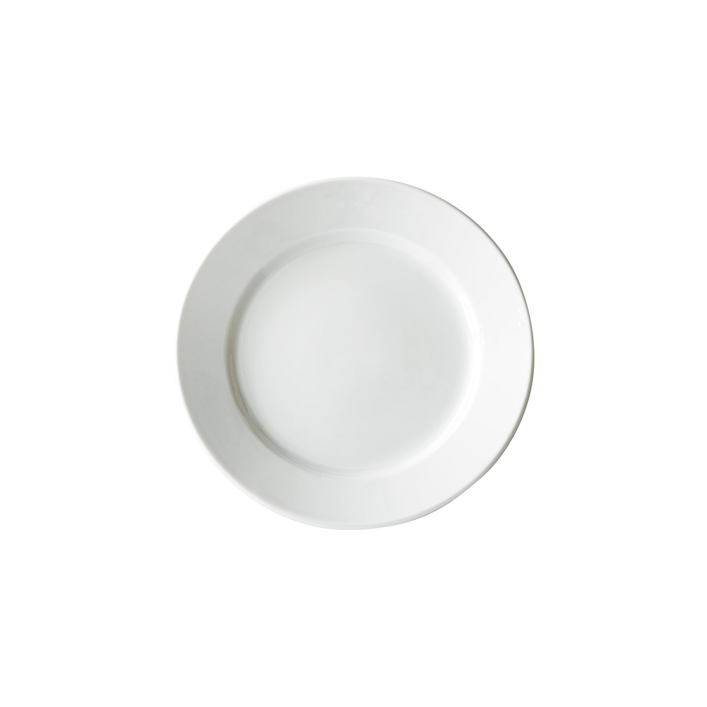 BPR-825RE - Birkhall Plate with Rolled Edge, 8-1/4" dia, White Porcelain, 36 Pieces/Case