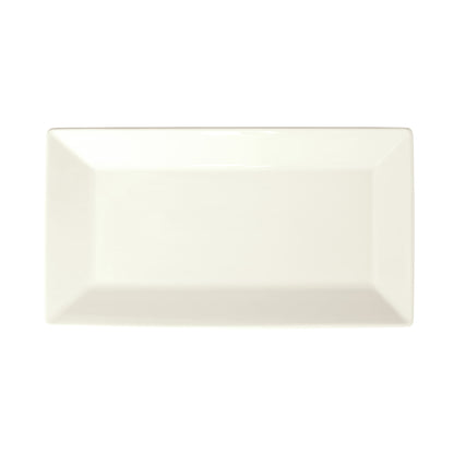 RPR-13-AW - Royalsquare Porcelain Rectangular Platter, 13"L x 7-1/4"W x 1"H - American White (12 Pieces/Case)