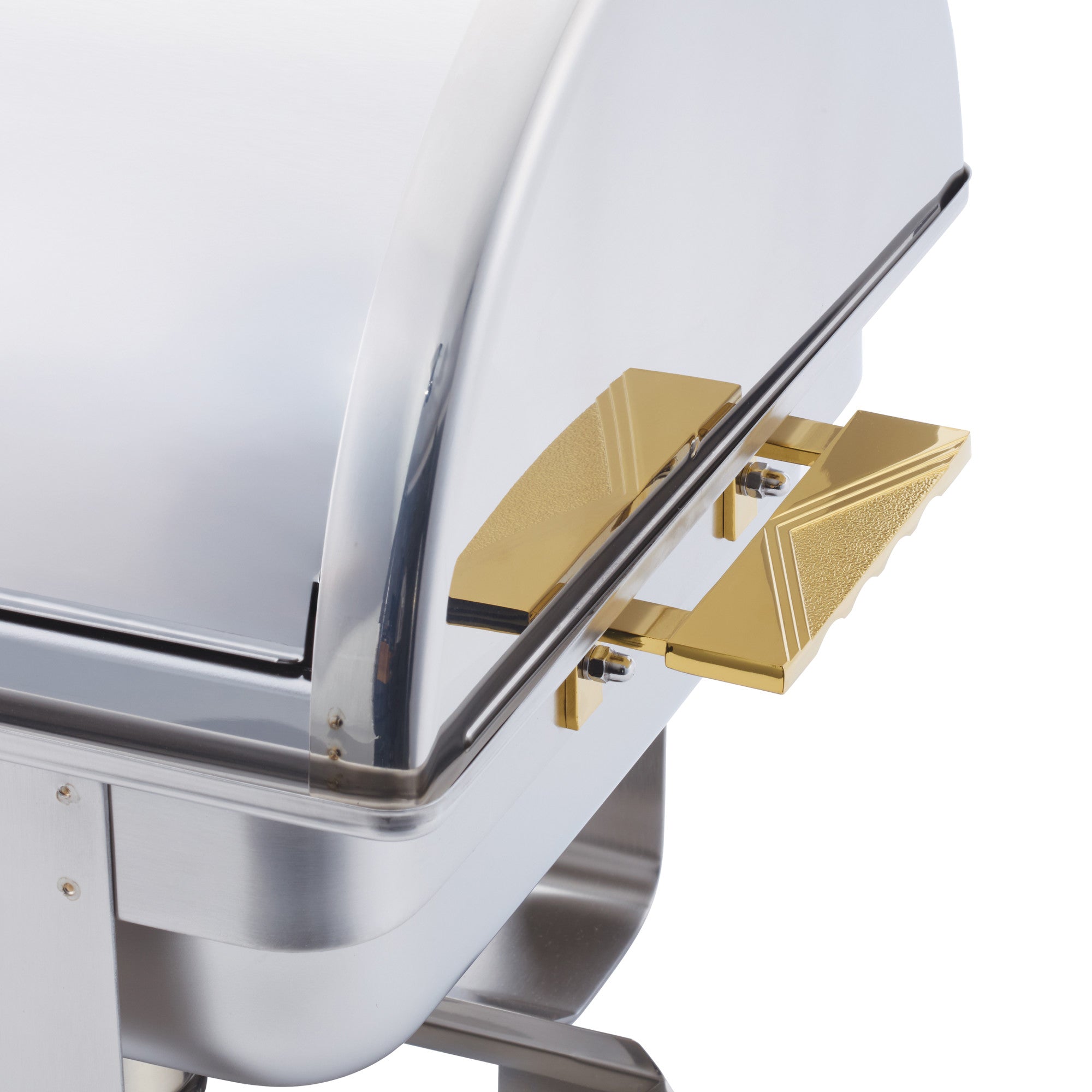 C-5080 - Dallas 8 Quart Chafer, Roll-Top, Stainless Steel – Winco