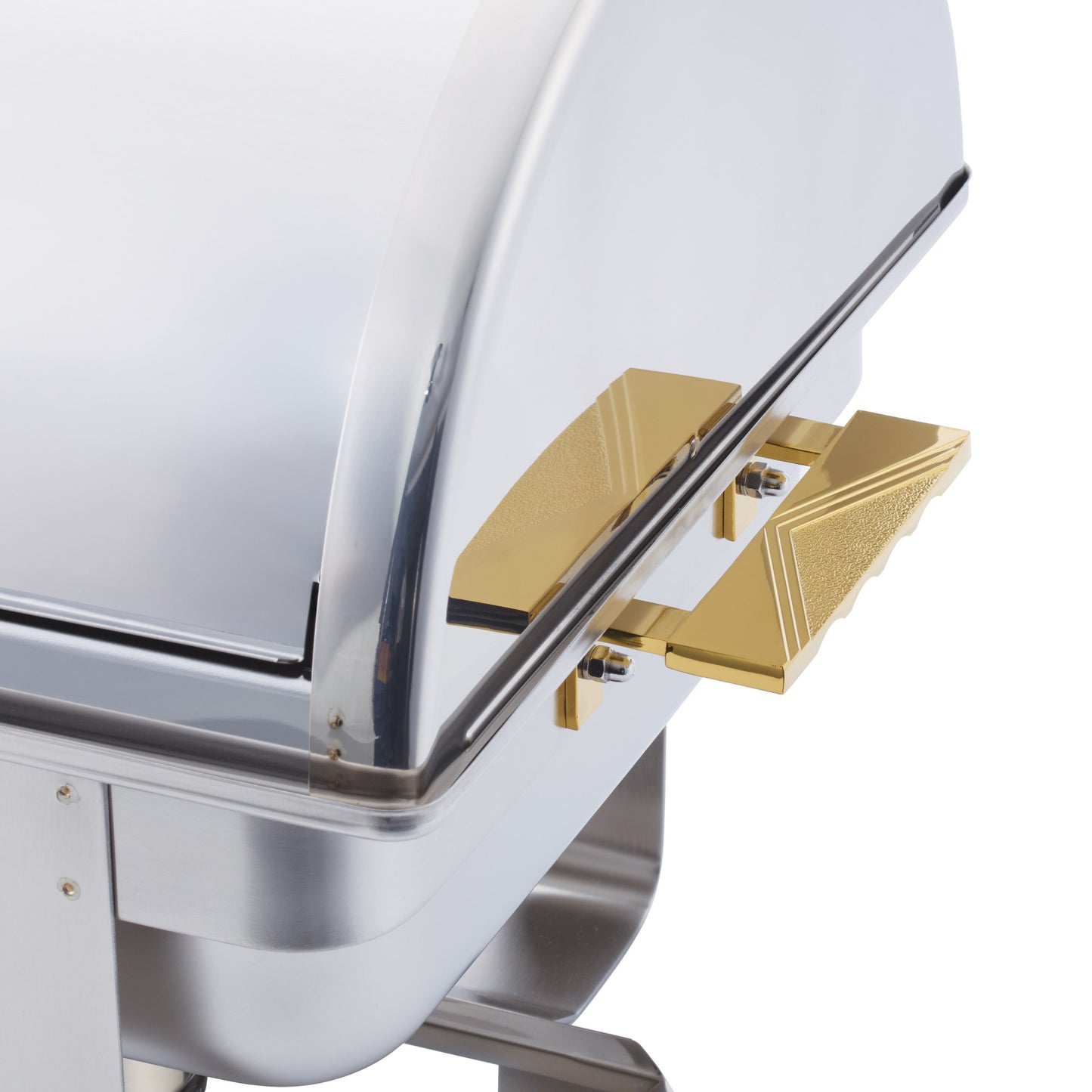 C-5080 - Dallas 8 Quart Chafer, Roll-Top, Stainless Steel