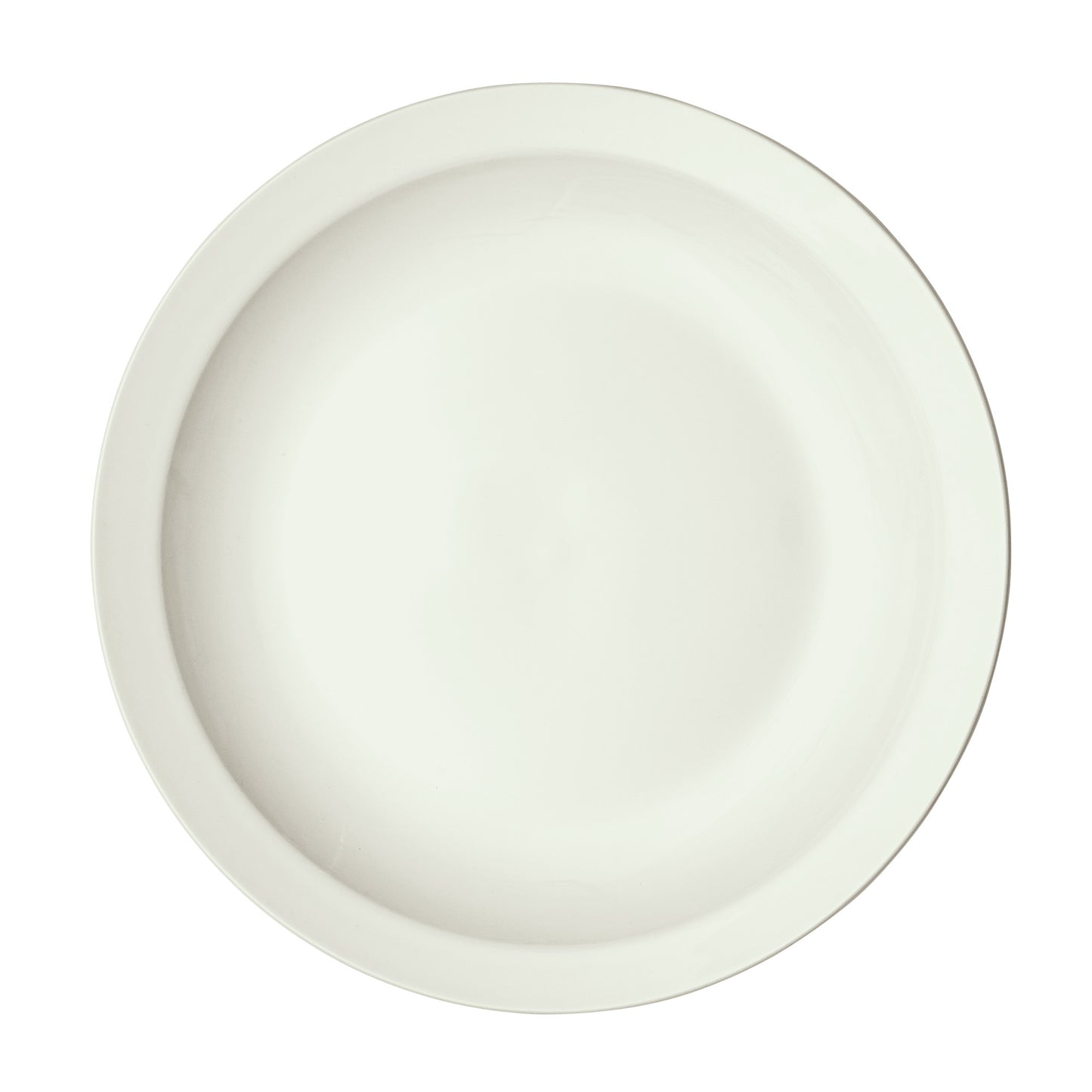 BPR-95NR-AW - Porcelain Narrow Rim Plate Porcelain - American White (24 Pieces/Case)