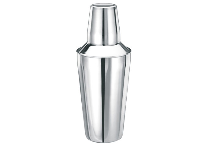 10 oz Classic Bar Shaker, 3 Piece Set, Stainless Steel | Winco